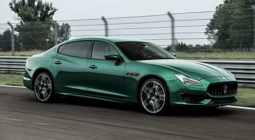 Maserati Quattroporte Trofeo del año 2021. foto: Maserati