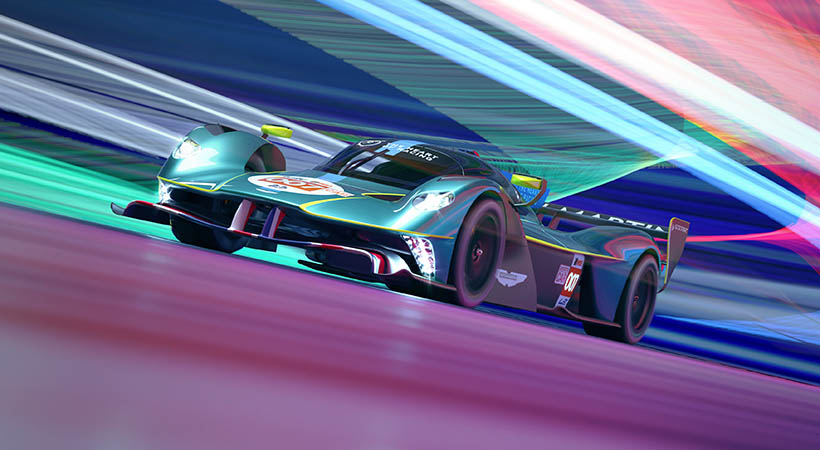 El Aston Martin Valkyrie que participará en estas carreras de resistencia contará con algunas especificaciones especiales. Foto: Aston Martin