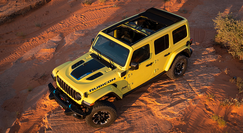 Por supuesto, uno de los mayores atractivos del Jeep Wrangler es su techo desmontable.Foto: Jeep