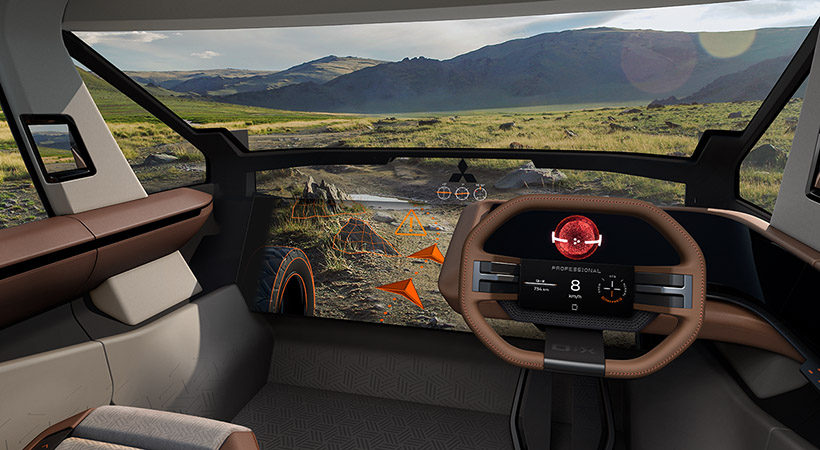 Mitsubishi D:X Concept, un debut muy aventurero en Japan Mobility Show