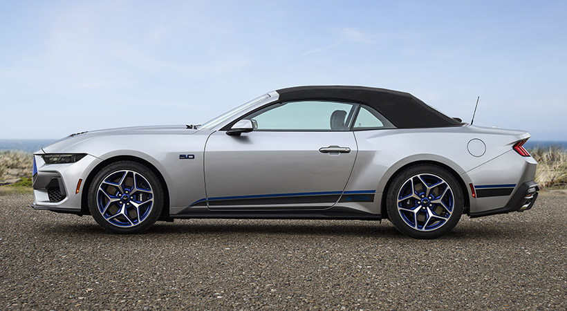 Si te gusta este modelo, necesitarás desembolsar $1,995 sobre el precio de un Mustang GT Premium para obtener este acabado. Foto: Ford