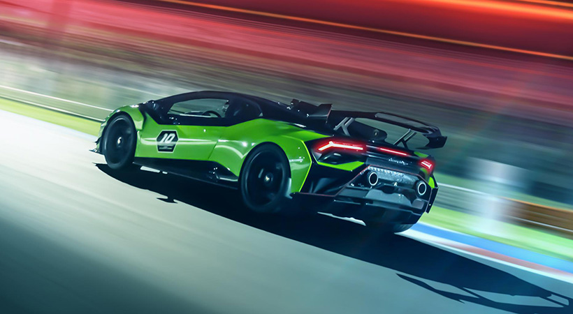 Lamborghini Huracán STO SC 10° Anniversario, homenaje al mundo de las competencias. Foto: Lamborghini