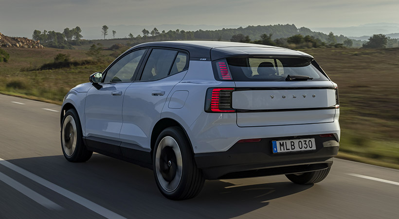 La parte posterior cuenta con iluminación LED. Foto: Volvo