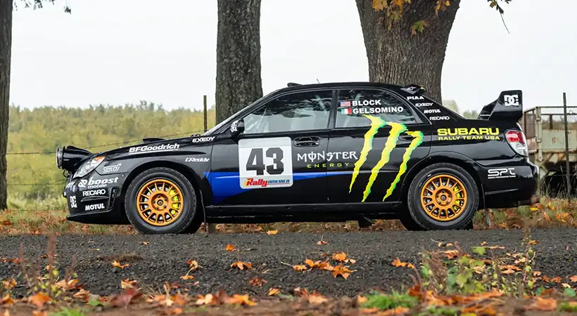 A pesar de su conexión con Ken Block, el vehículo presenta algunos detalles que debes considerar si es que deseas adquirirlo. Foto: Bring A Trailer
