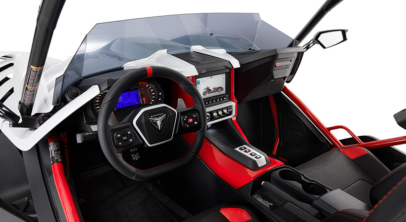 El interior se mantiene sin cambios. Foto: Polaris