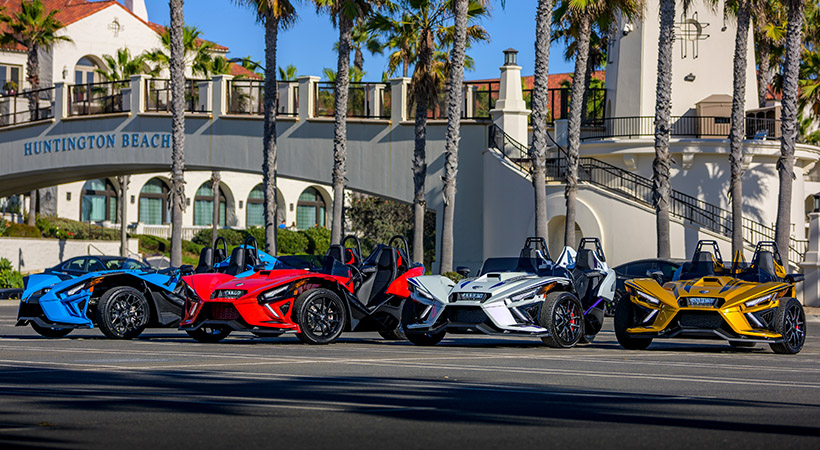 Plaris Slingshot 2024 estrena colores y otras características. Foto: Polaris