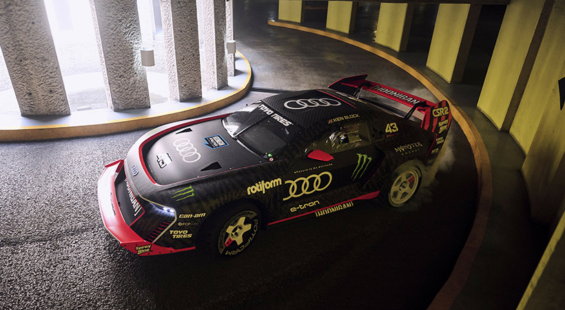 Como se sabe, el auto cuenta con dos motores eléctricos, tracción en las cuatro ruedas. Foto: Audi