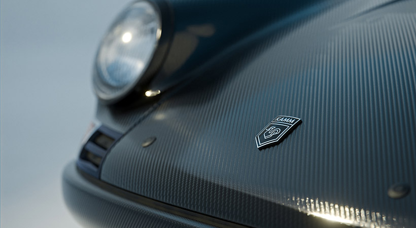 Puedes optar por un acabado con carrocería con fibra de carbono expuesta. Foto: KAMManufaktur