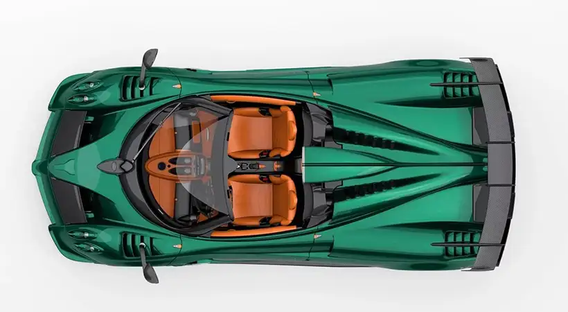 Se trata de bólido de aerodinámicas líneas, obra de la división Grandi Complicazioni. Foto: Pagani