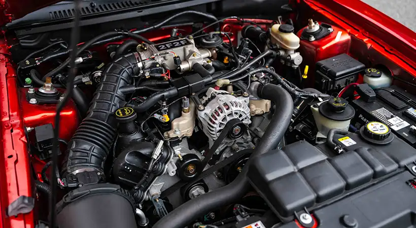 El motor es ell originla. Foto: Mecum