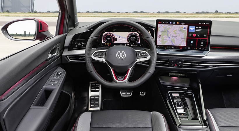 Interior del GTI. Foto: Volkswagen