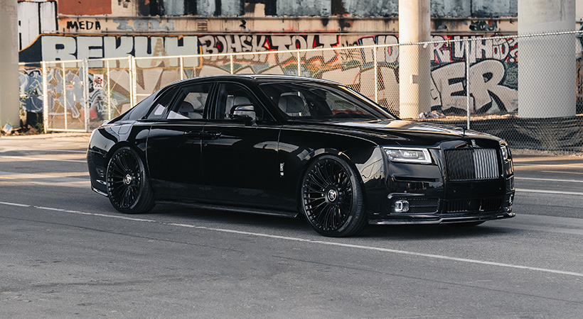 Cabe destacar que el Rolls-Royce Ghost modificado por Urban está influenciada, de acuerdo con el preparador, en el programa de estilo aplicado en el Rolls-Royce Cullinan. Foto: Urban Automotive