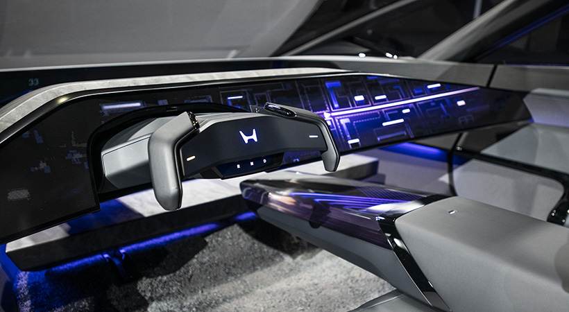 Interior del Honda Space-Hub. Foto: Honda