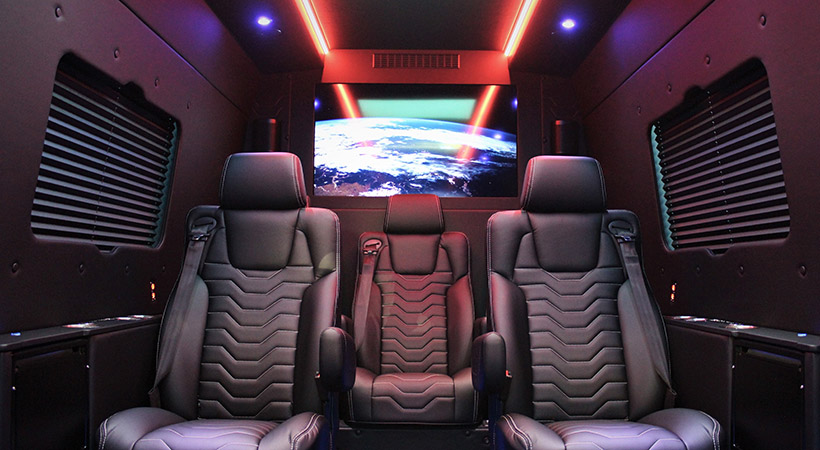 Esta Van puede ser personalizada a gusto del cliente. Foto: Clive Sutton