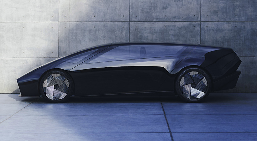 El Honda Saloon se revela en el CES 2024 y muestra un adelanto del futuro eléctrico del fabricnate. Foto: Honda