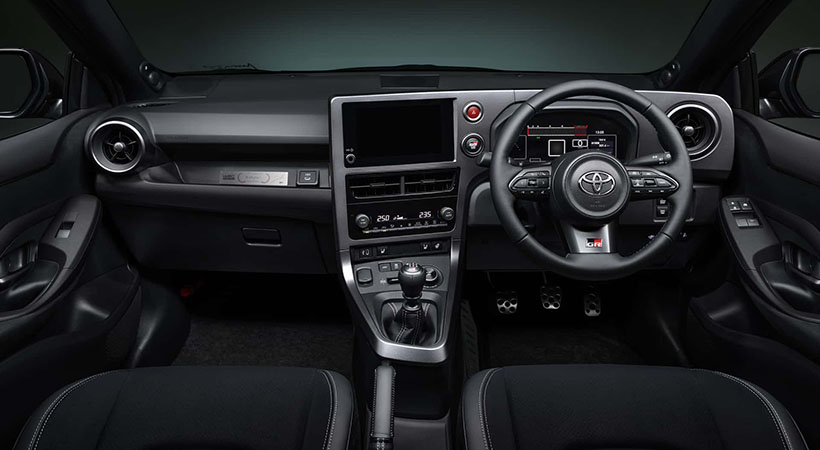 El interior es específico. Foto: Toyota