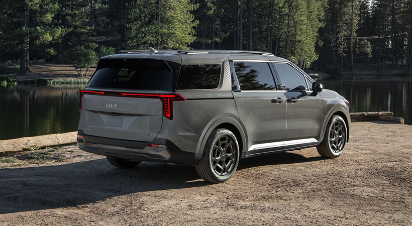 Kia Carnival está disponible en nueve acabados. Foto: Kia