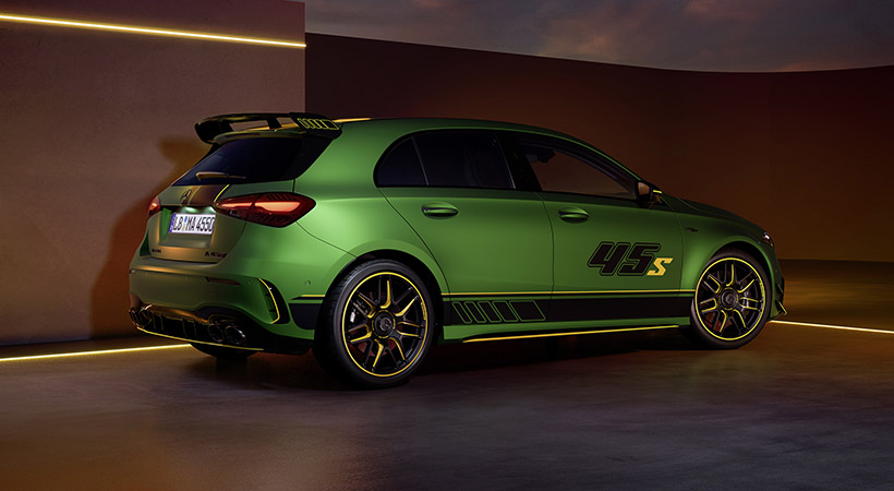 Por el momento, aún no se han anunciado detalles sobre la disponibilidad ni los precios del Mercedes-AMG A 45 S Limited Edition. Foto: Mercedes-AMG 