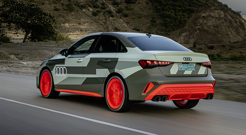 Se espera que la presentación tanto del S3 como del A3 estándar tenga lugar a finales de este año. Foto: Audi