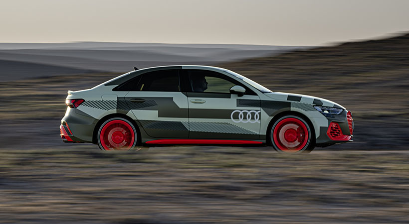 Audi asegura que, con todas estas mejoras técnicas, el S3 es mucho más deportivo que las versiones previas. Foto: Audi