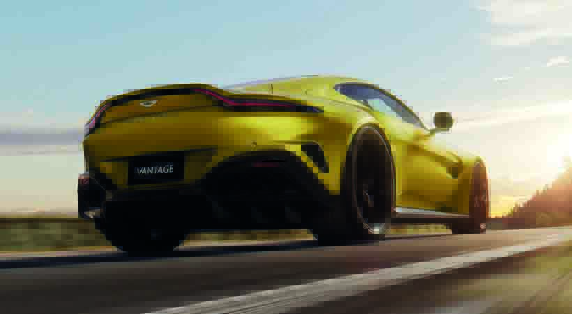 De acuerdo con la información de la marca, las entregas del nuevo Vantage comenzarán en el segundo trimestre de 2024. Foto: Aston Martin