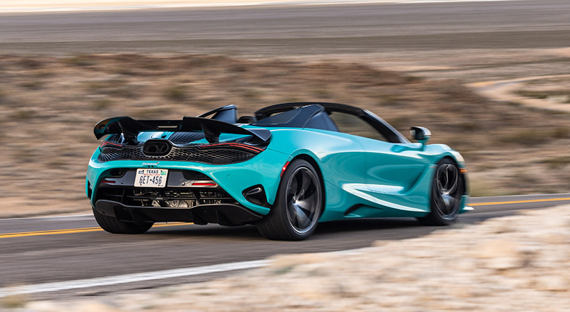 Su aspecto es aerodinámico desde cualquier ángulo. Foto: McLaren 