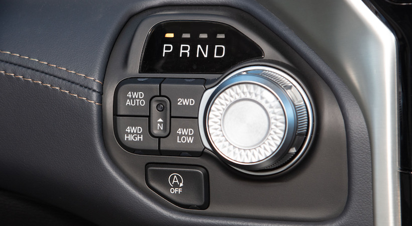 El interior de la Ram 1500 Tungsten modelo 2025. Foto: Ram