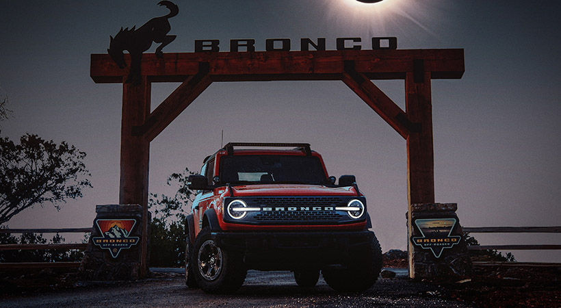 Bronco Off-Roadeo, una experiencia única para vivir el eclipse. Foto: Ford