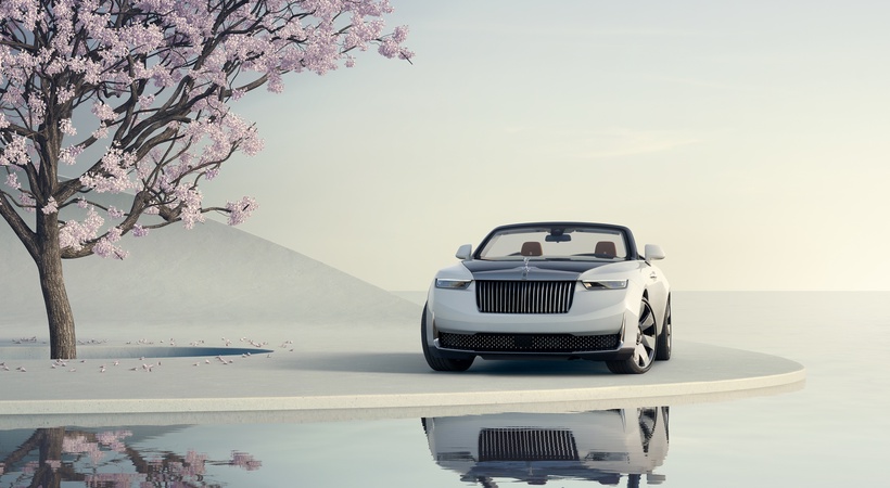 Rolls-Royce Arcadia Droptail: Elegancia atemporal y opulencia pura en cada detalle.