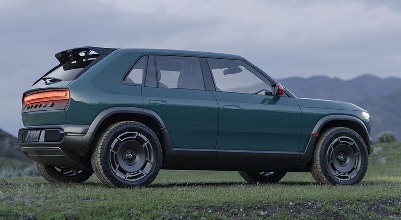 Rivian R3X, el modelo más aventuero. Foto: Rivian