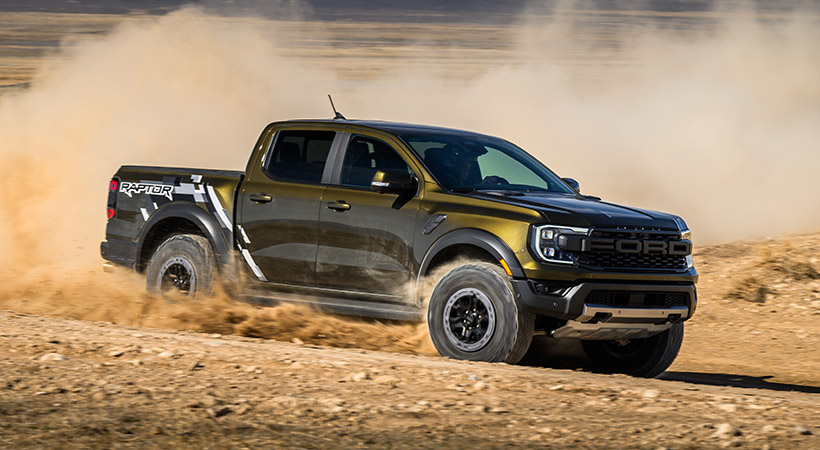 Hablando de cifras, la hermana menor de la F-150 Raptor alcanza las 60 mph en 5.3 segundos. Foto: Ford