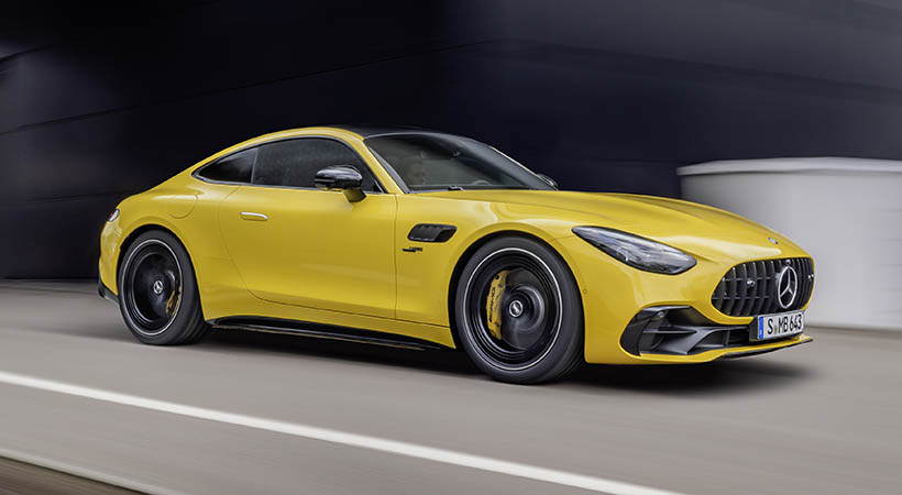 Mercedes-AMG GT 43 Coupé se presenta como el modelo de entrada y una opción ideal para ingresar en el selecto mundo de los autos deportivos de lujo. Foto:  Mercedes-AMG
