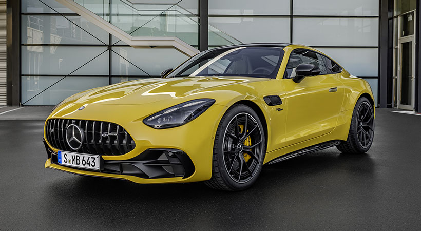 Mercedes-AMG no menciona el peso total del vehículo, pero es probable que sea considerablemente menor después de eliminar cuatro cilindros. Foto:  Mercedes-AMG 