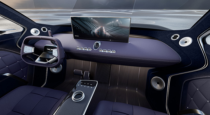 El interior es completamente modernista. Foto: Genesis