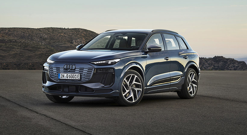 El Audi Q6 y SQ6 E-Tron 2025 estarán disponibles en los concesionarios de América del Norte en otoño. Foto: Audi
