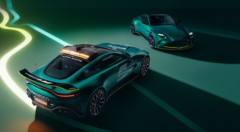 Es importante hacer notar que antes de su debut en pista, este auto pasó por un exhaustivo proceso de pruebas para lograr el papel de Safety Car oficial de la Fórmula 1.  Foto: Aston Martin
