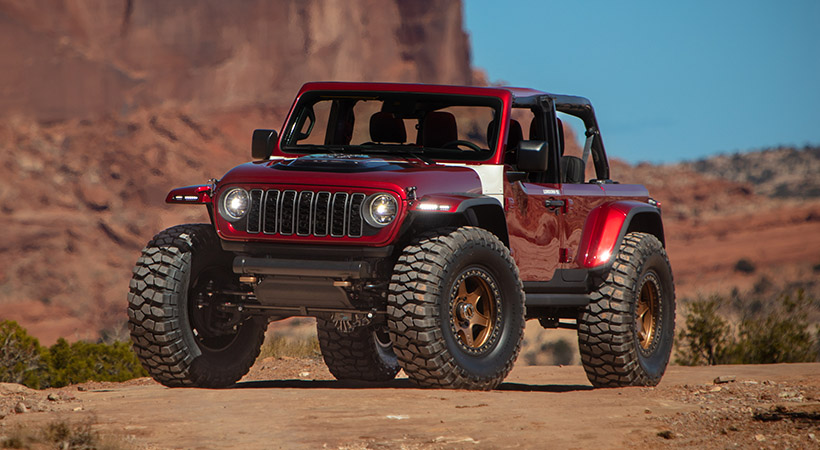 Mantiene la suspensión original del Wrangler Rubicon 392. Foto: Jeep