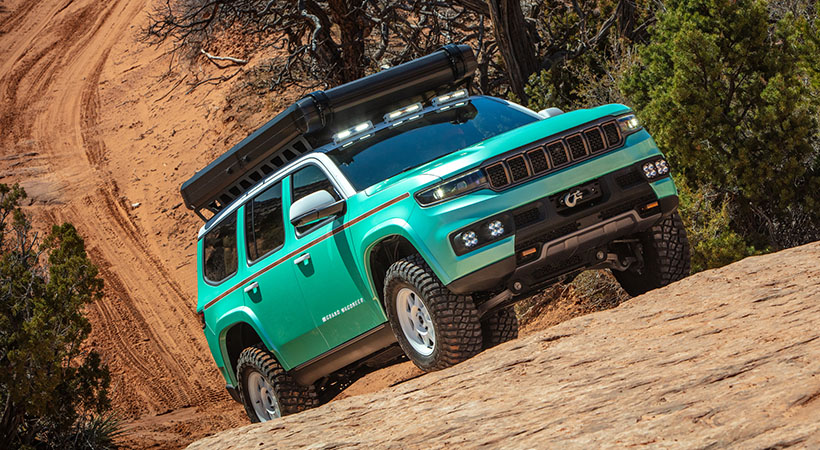 Bajo el capó de este modelo tenemos un motor Hurricane Twin Turbo de 3.0 litros, que desarrolla 510 hp y 500 lb-pie de torque. Foto: Jeep