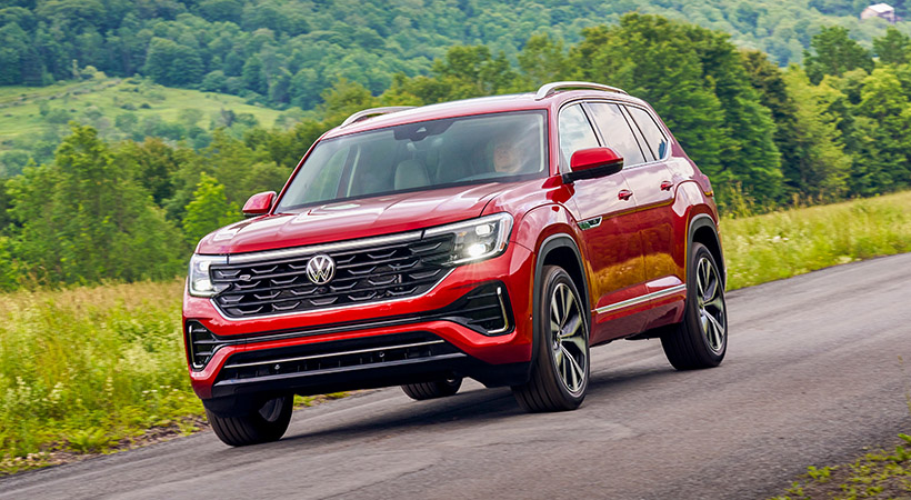 Este SUV de tamaño completo presenta un diseño robusto y elegante. Foto: Volkswagen