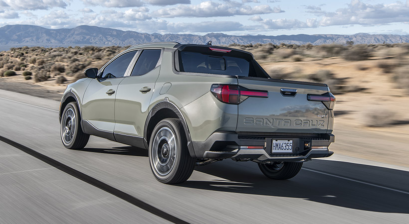 La camioneta ha recibido cambios ligeros a nivel exterior. Foto: Hyundai