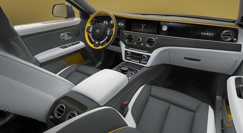 El interior está a juego con el exterior. Foto: Rolls-Royce