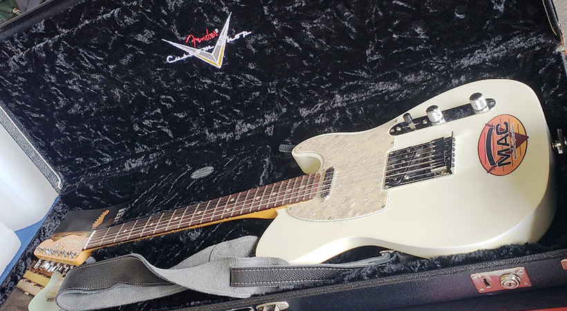 Las guitarras Fender pronto se convirtieron en un símbolo de libertad. Foto: Ricardo Rodríguez-Long
