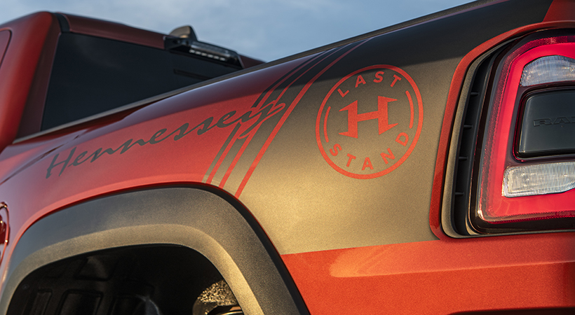 Gráficos específicos. Foto: Hennessey