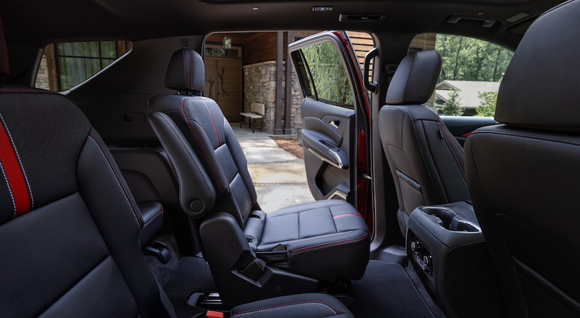 El interior del Chevrolet Traverse Z71. Foto: Chevrolet