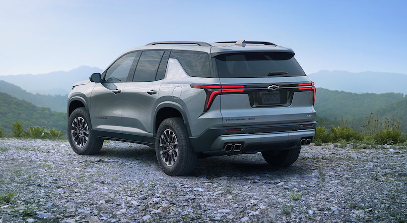 El Chevrolet Traverse está listo para enfrentar cualquier desafío que se le presente en el camino. Foto: Chevrolet