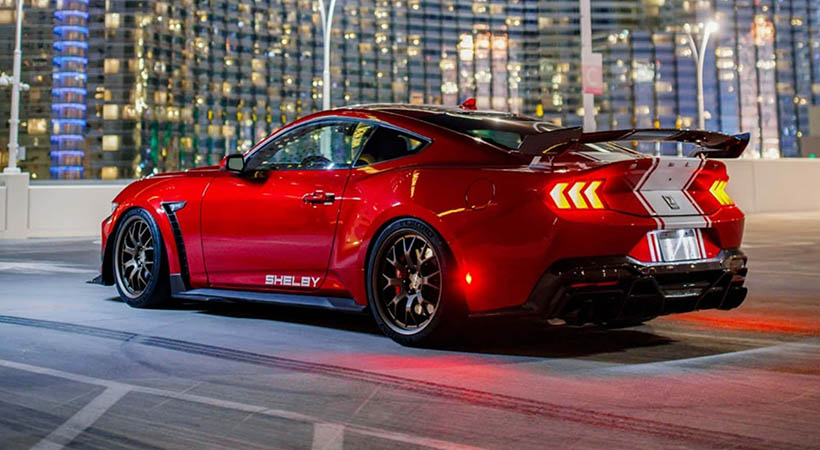 Las mejoras estéticas del Super Snake están a la altura de su potente tren motriz. Foto: Shelby