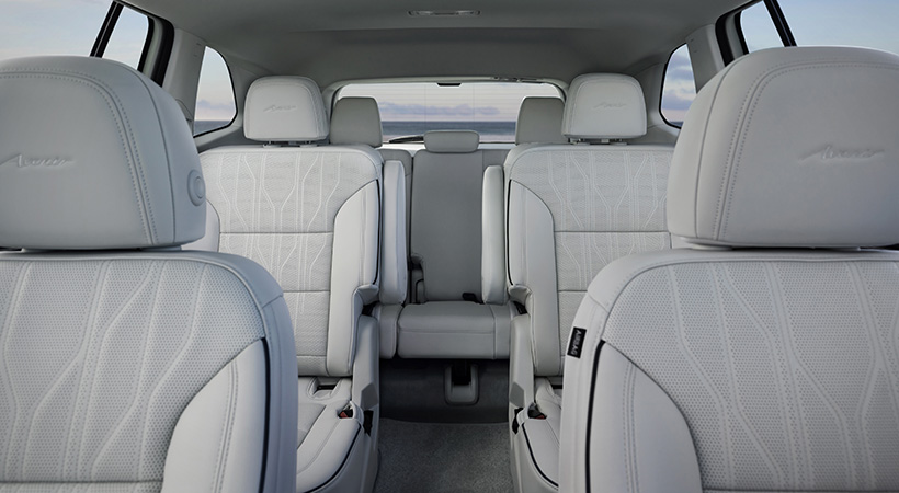 Interior del Buick Enclave Avenir. Foto: Buick