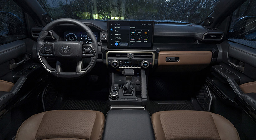 Interior de la Toyota 4Runner Limited 2025. Foto: Toyota