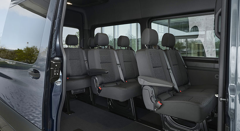 Variante para pasajeros. Foto: Mercedes-Benz 