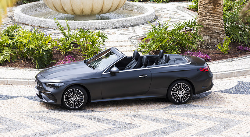 Al igual que el CLE Coupé, el CLE Cabriolet presenta un exterior revisado. Foto: Mercedes-Benz 